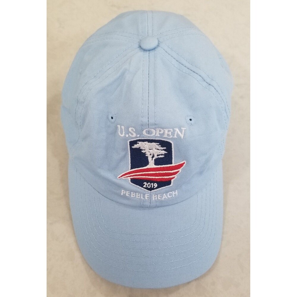 US Open Pebble Beach 2019 Strapback Hat Mens One Size Blue